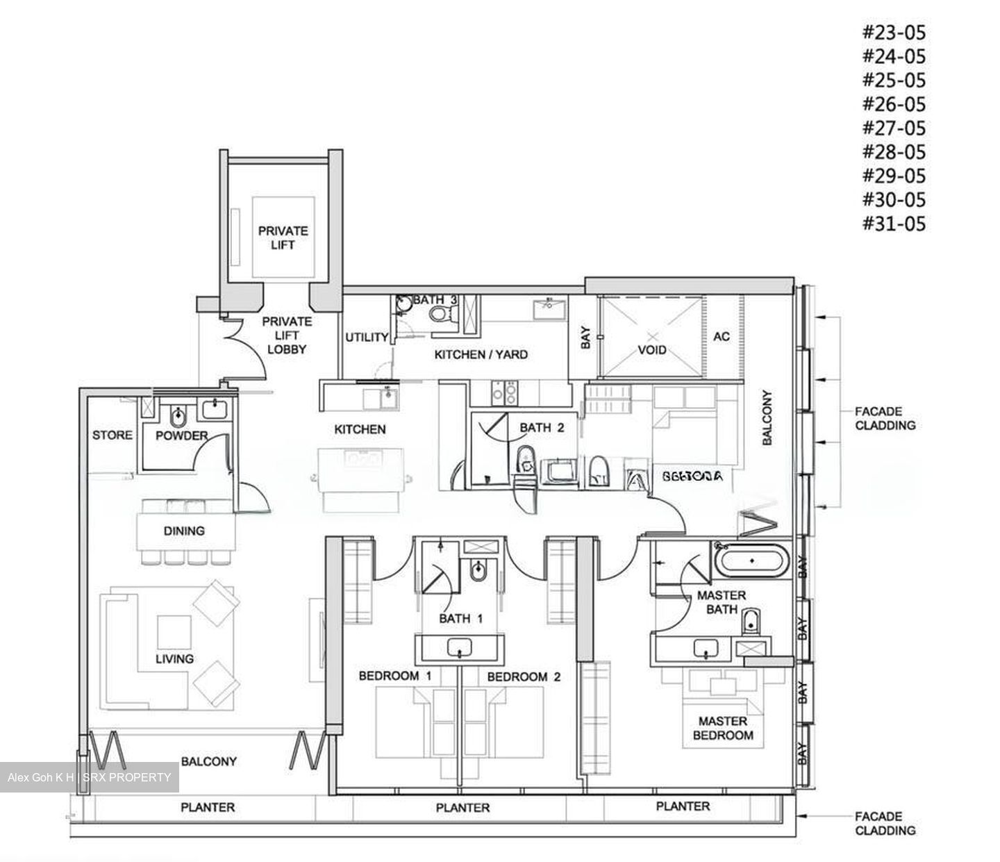 South Beach Residences (D7), Apartment #512799761